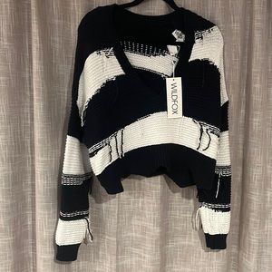 Wildfox crop sweater size S